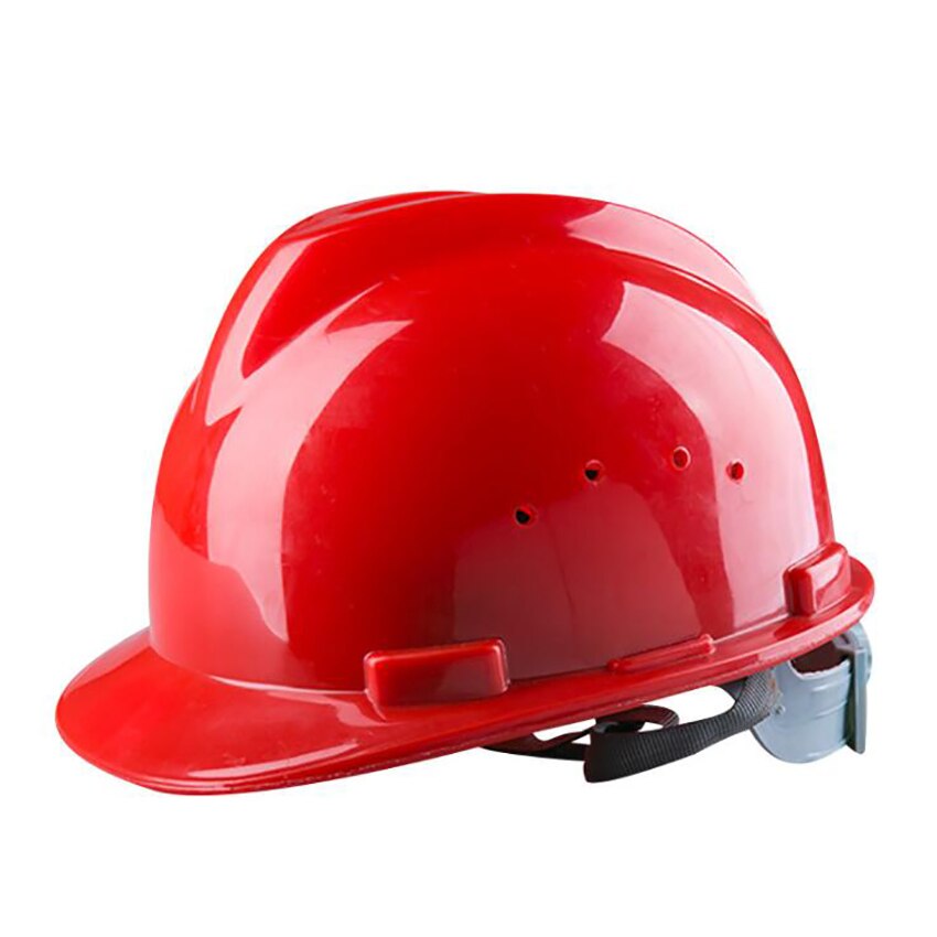 hard hatt lokk-stil med 4- punkts skralleoppheng, konstruksjonsvernhjelm, slagfasthet, hard styrke hard hatt