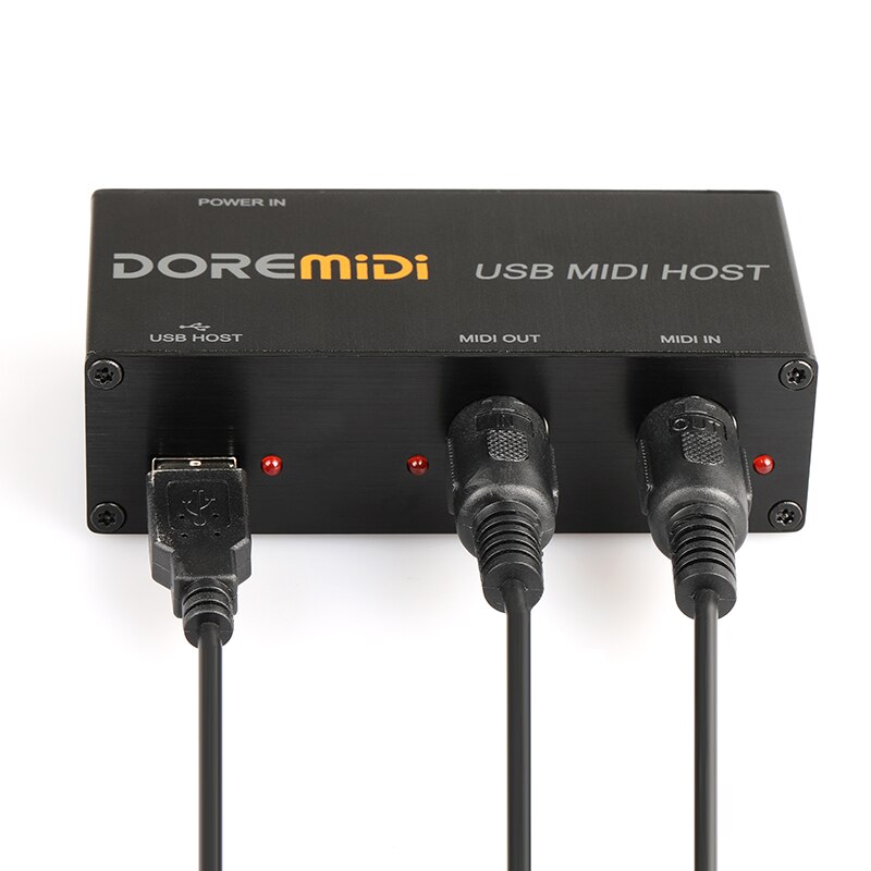 DOREMiDi UMH-10 USB MIDI Host caja MIDI Host USB A Adaptador de convertidor MIDI