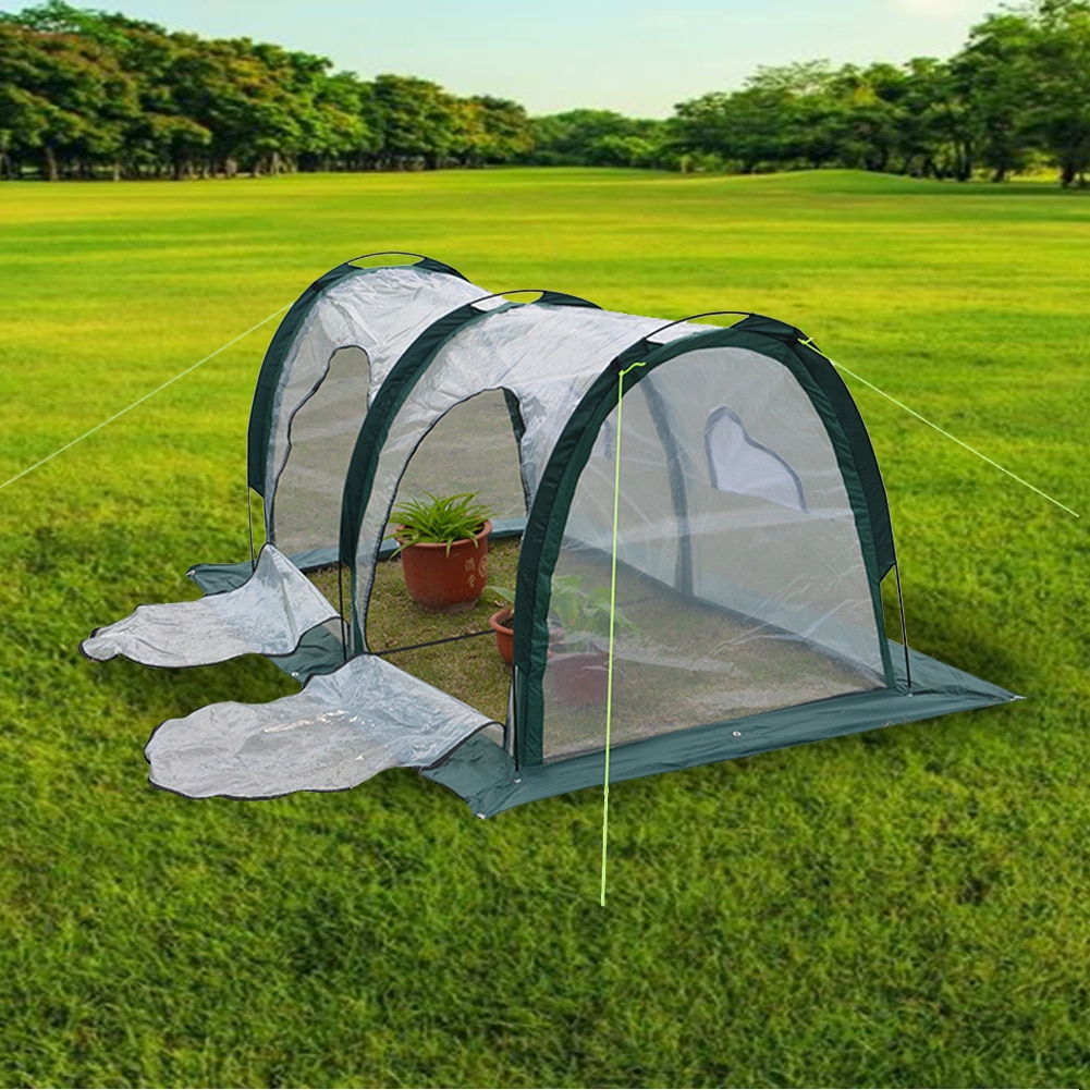 Mini Foldable Greenhouse Mini Grow House Garden Indoor Outdoor Backyard Protector Portable Plant Greenhouse