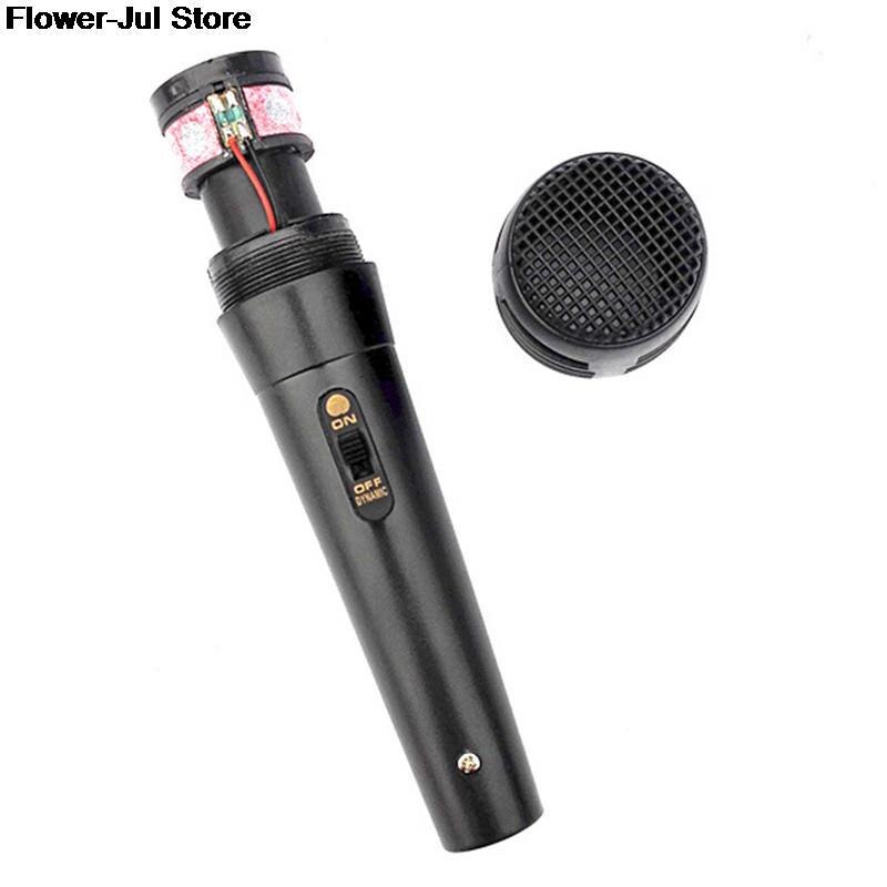 1x Handheld Microfoon Bedraad Karaoke Usb Ktv Player Mic Speaker Muziek Opnemen Microfoons Mic Handheld Pro Dynamische Microfoon