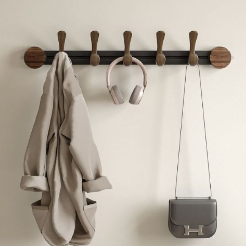 Dørbaghængere selvklæbende krog uden boring dørkroge æstetisk bøjle uden boring ophængningsorganizer boligtilbehør