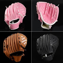 15 Inches Baseball Handschoen Linkshandige Afbreekbaar Lederen Zachte Pu Softbal Pitcher \ 'S Handschoenen Sport Handschoenen