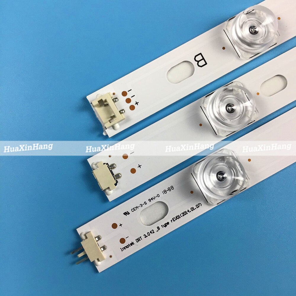 LED Rétro-Éclairage 8 Lampe Pour LG 42 pouces TV DRT 3.0 42 "drt 2.0 42" 6916L 1709B 1710B 1957E 1956E 6916L-1956A 6916L-1957A 42LB561v