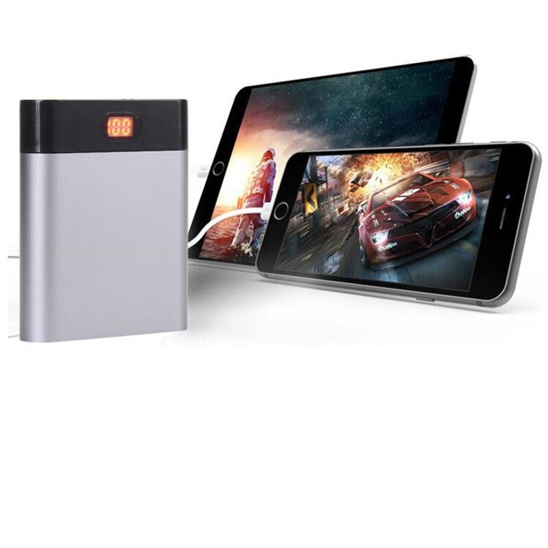 10400mah 4x18650 Battery Charger Intelligent Power Bank Case Rechargeable Charger for 18650 Battery without Battery