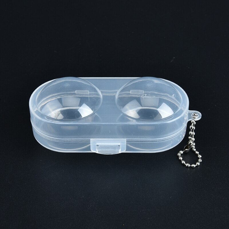 Pingpong Bal Container Box Case Plastic Ping Pong Bal Opbergdoos Tafeltennis Accessoires: transparent