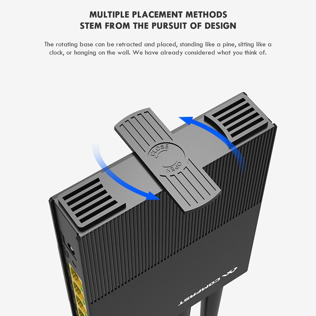 1200Mbps Thuis 2.4G 5G Gigabit Dual-Band Wifi Router Dual Band 2x5dbi Antenne Draadloze Router CF-WR617AC 802.11ac 1000Mbps Edup