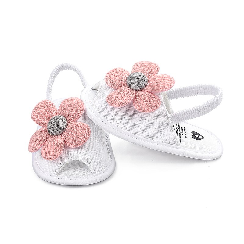 Bebê & crianças roupas do bebê meninas sandálias de flores, sola macia anti-deslizamento sapatos de verão infantil primeiros caminhantes princesa apartamentos: A / 12