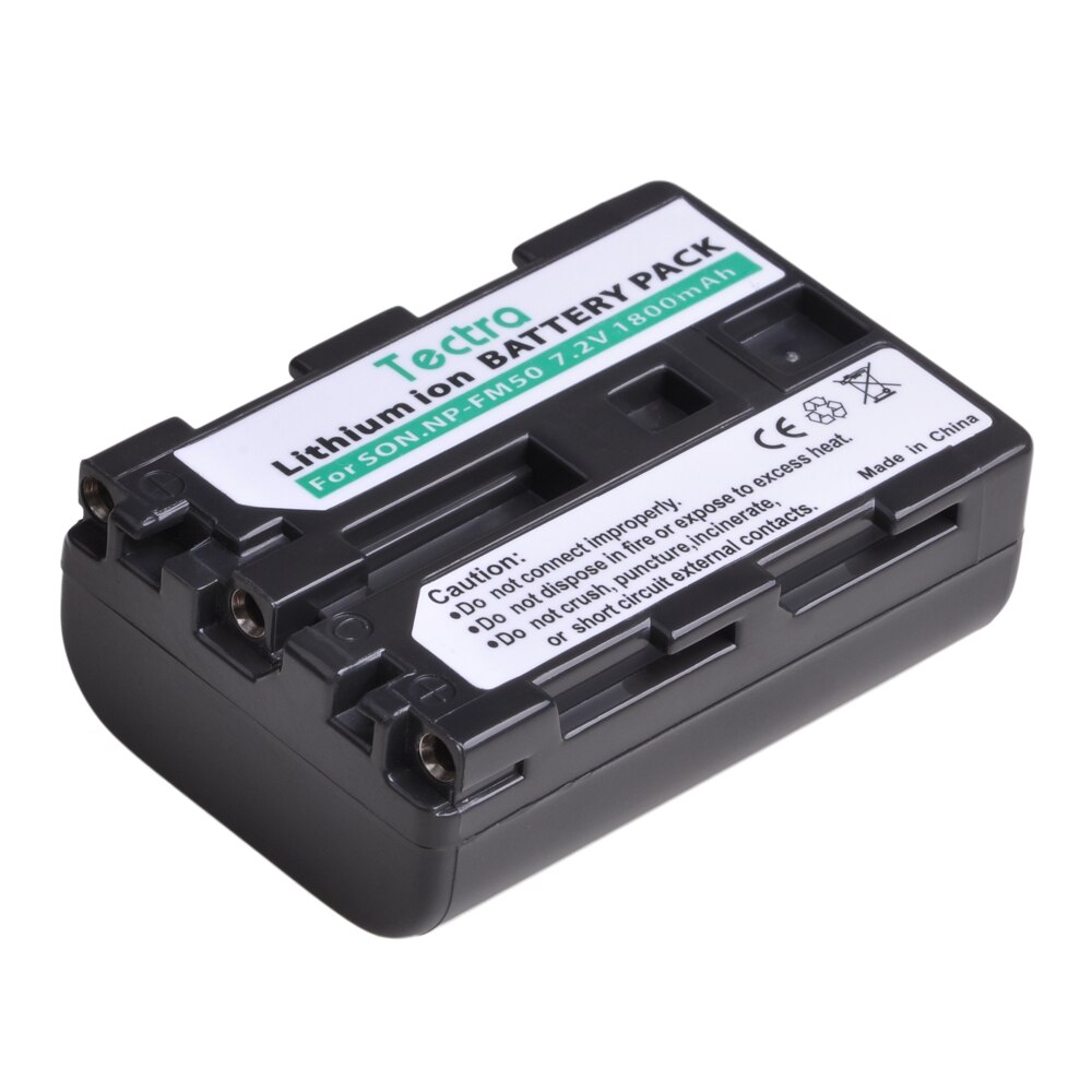 2X1800Mah NP-FM50 NPFM50 Np FM50 FM50h Li-Ion Batterij Voor Sony NP-FM51 NP-FM30 NP-FM55H DCR-PC101 A100 Serie DSLR-A100