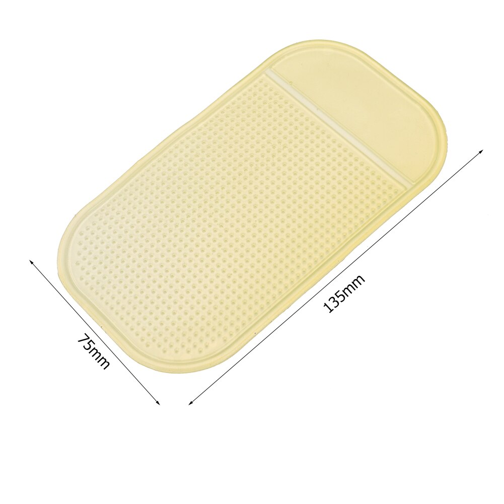 Support en Silicone tampon autocollant anti-dérapant fixe bricolage plateau Point outils de forage tapis de broderie pour 5D diamant peinture fournitures: Yellow