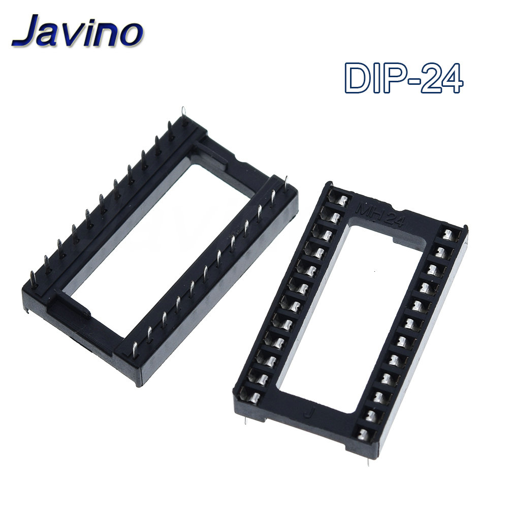 10Stck IC Sockel tauchen6 tauchen8 tauchen14 tauchen16 tauchen18 tauchen20 tauchen28 tauchen40 Stifte Stecker tauchen Buchse 6 8 14 16 18 20 24 28 40 Stift: Orange