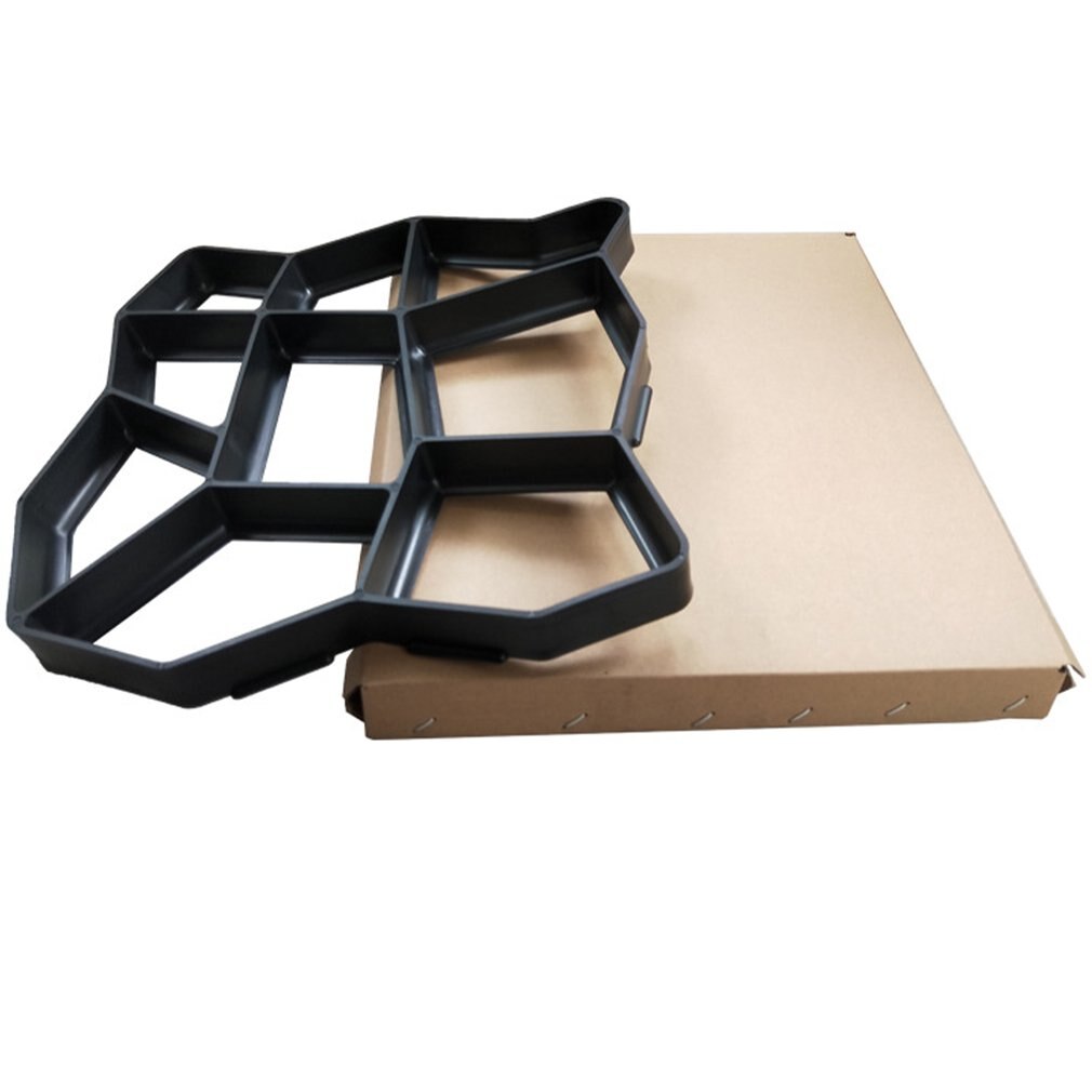 Moule à béton réutilisable pour la création de passerelles en béton et en pierre, moule à ciment pour le pavage et les carreaux de sol