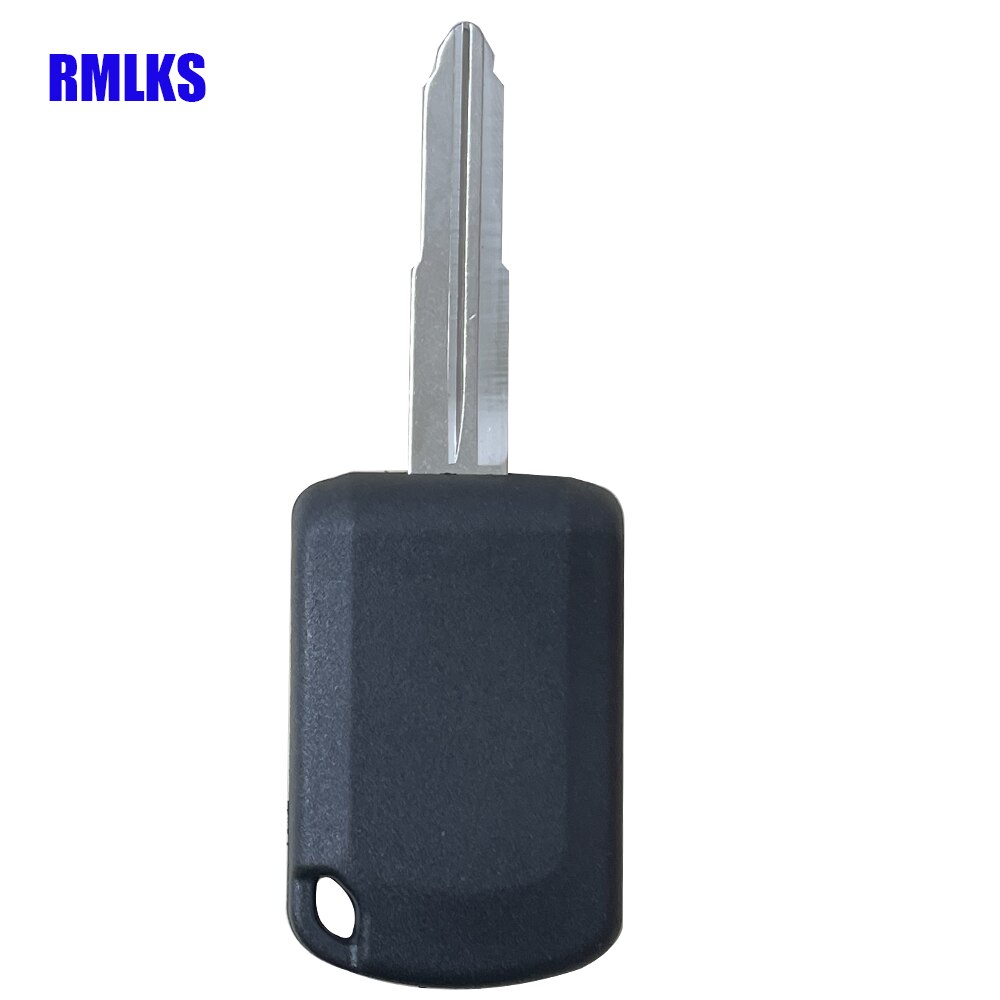 Fjernkontrollhode nøkkelskall hus fob 3 4 knapper uncut mit 11r blad for mitsubishi oucj 166n fjernnøkkelskall