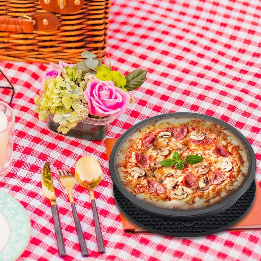 6 Stks/set 7 Inch Lucht Friteuse Accessoires Bakken Pizza Pan Voor Pot Gowise Phillips Cozyna Secura Fit Alle 3.2QT - 5.8QT