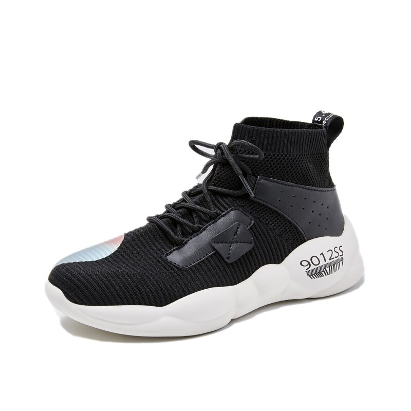Wwkk Najaar Vrouwen Sportschoenen Trend Outdoor Comfortabele Wandelschoenen Vrouw Sneakers Loopschoenen: Black / 36