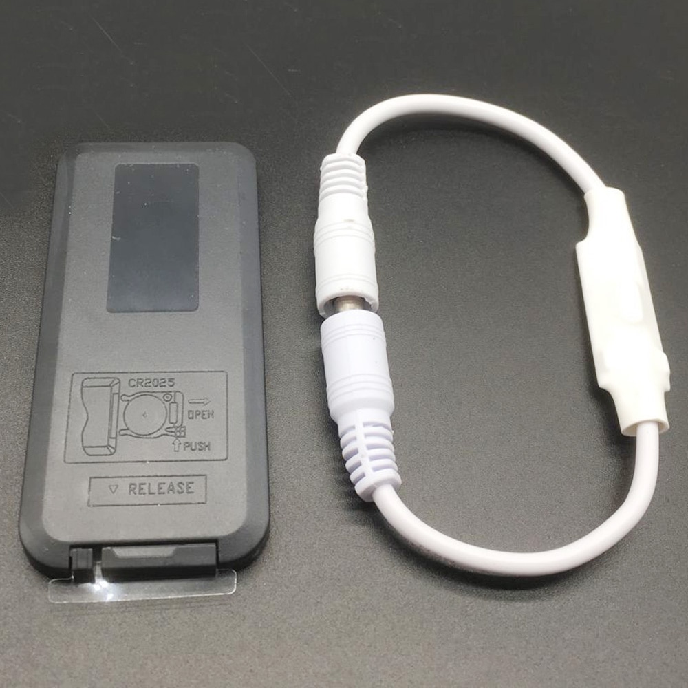 LED Strip Controller DC 12 24 V DC Wire Connector 11key RF Wireless Controller For RGB Single Color LED Strip remote control