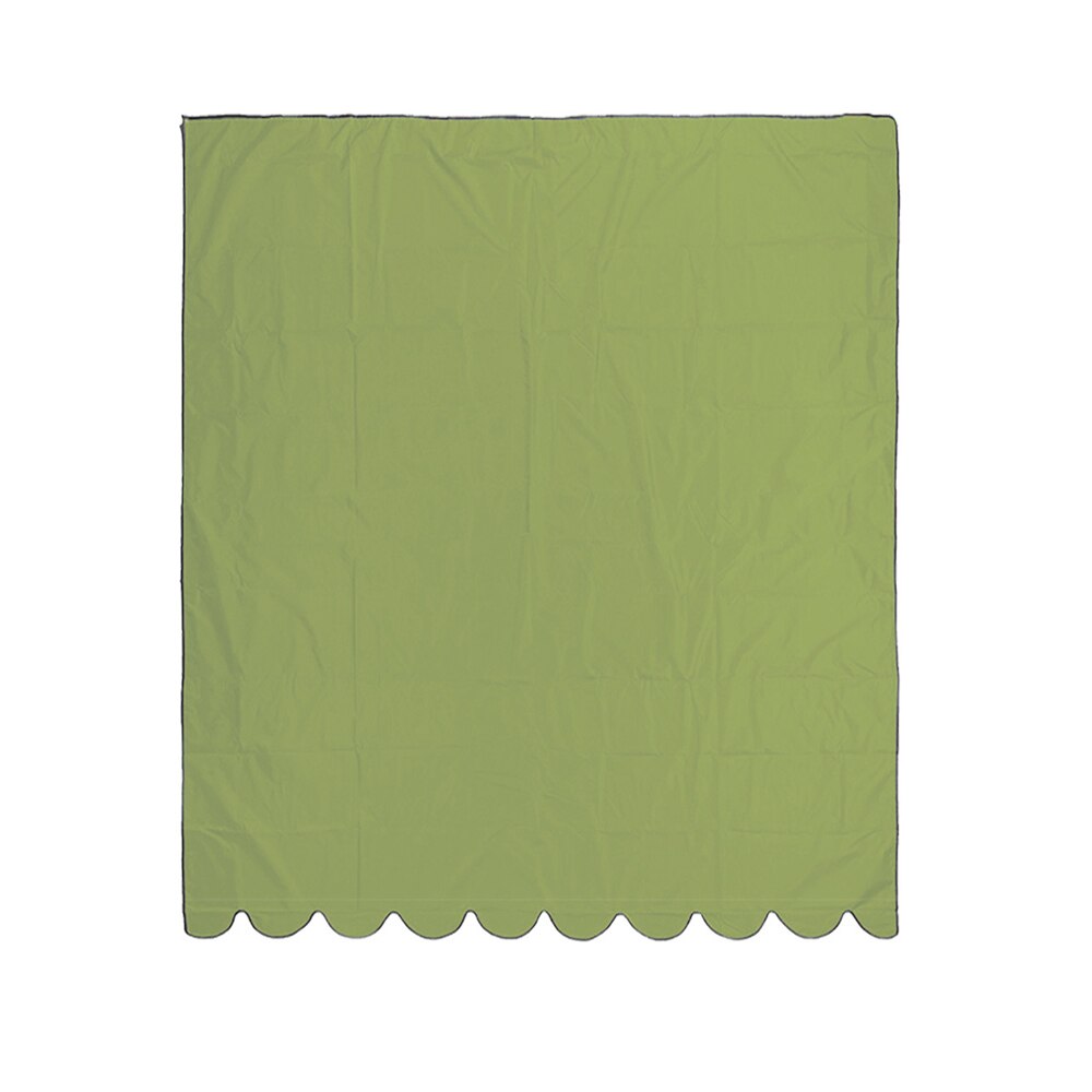 Sun Shade Sail Canopy Waterproof Patio Awning Exterior Sunshade Canopy Window Canopy Awning Fabric Replacement UV Block Curtain: green 2x1.5cm
