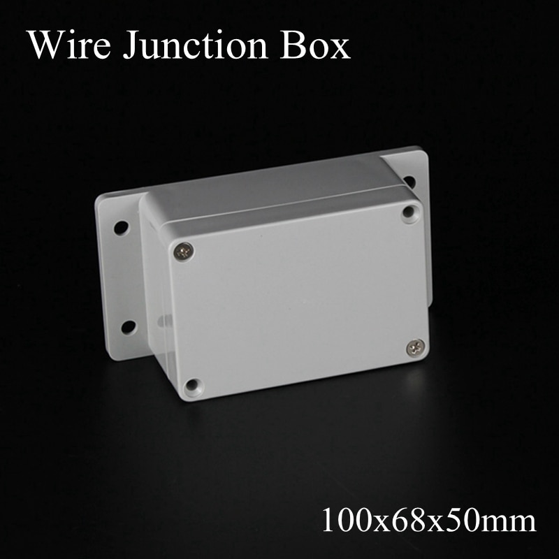 100x68x50mm ABS Plastic IP65 Waterproof Wire Junction Box Outdoor Electrical Case Connector Project Boxes Mounted Enclosure