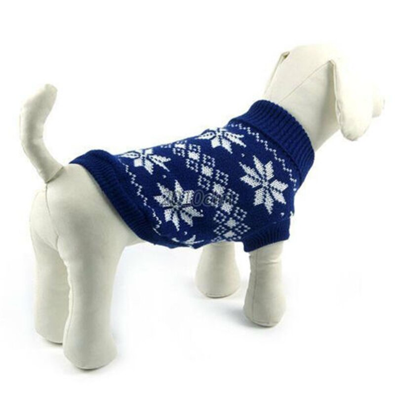 Hunde strik sweater chihuahua tøj vinter strik kæledyr hvalpe trøje beklædning hunde tøj strik rullekrave sweater til hunde