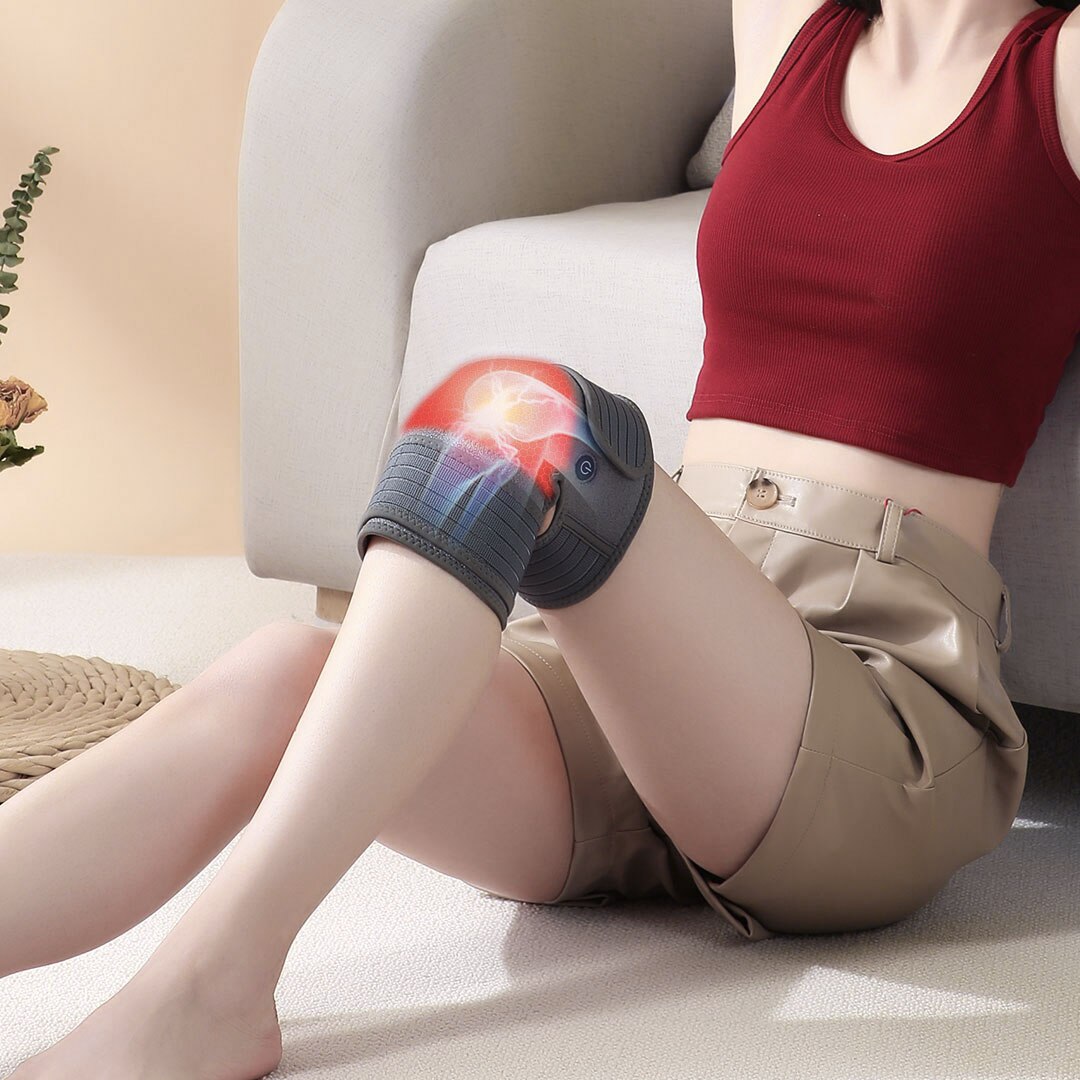 Knee Heating Wrap Knee Support for Arthritis Heated Knee Brace Wrap Knee Pads Thermal Therapy Knee Brace Wrap for Pain Relief
