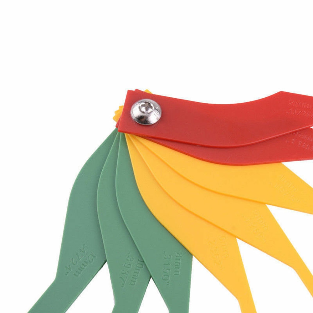 Gauge Brake pad Measuring Measure Car Auto Plastic Scale Lining Feeler