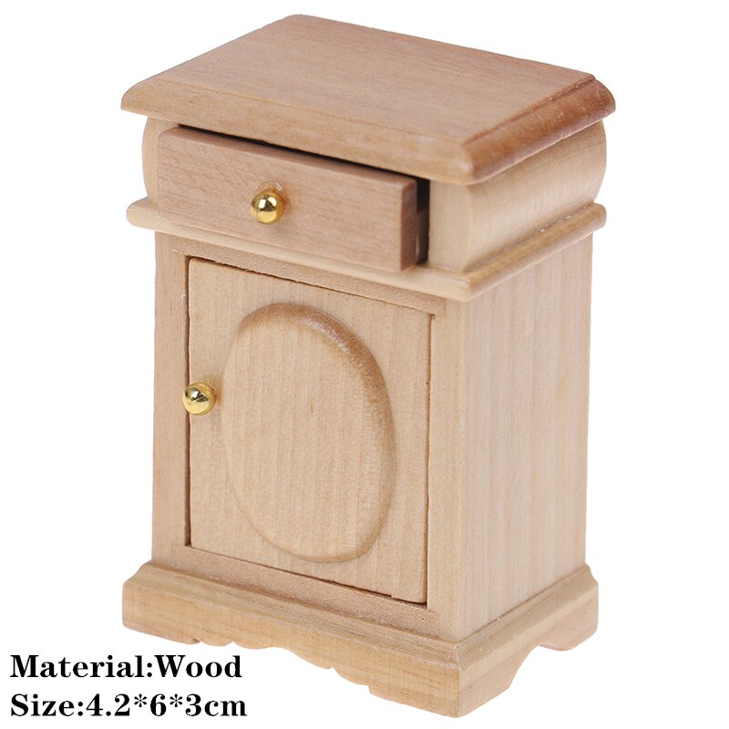 Nuovi Arrivi 1/12 Bilancia Dollhouse Mobili In Miniatura Da Letto Floreale Pastorale di Stile Classico Giochi di imitazione mobili Giocattolo Del Capretto Per Il bambino: O