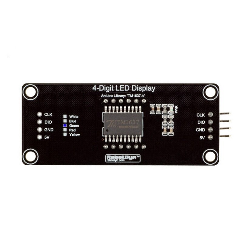 TM1637 4-Digit Led Display Buis Digitale Buis Led Display Module 7 Segment Klok Led Display Tube Met Klok 0.36 Inch Display