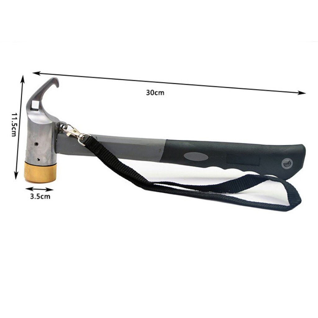 Hiking Camping Tent Mallet Hammer Peg Stake Puller for Ground Nails Pins