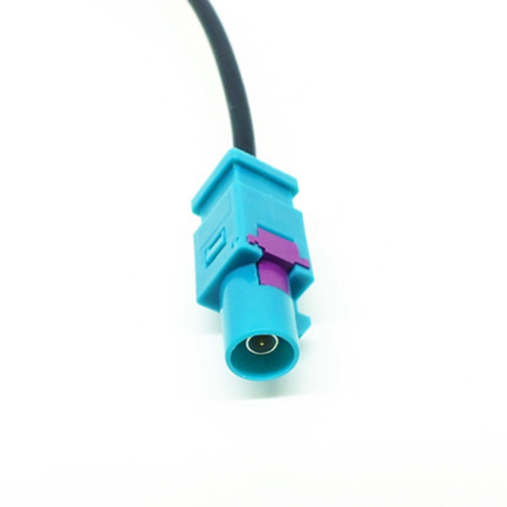Adaptador aéreo Universal Fakra a DIN para Radio estéreo de coche, mástil de antena