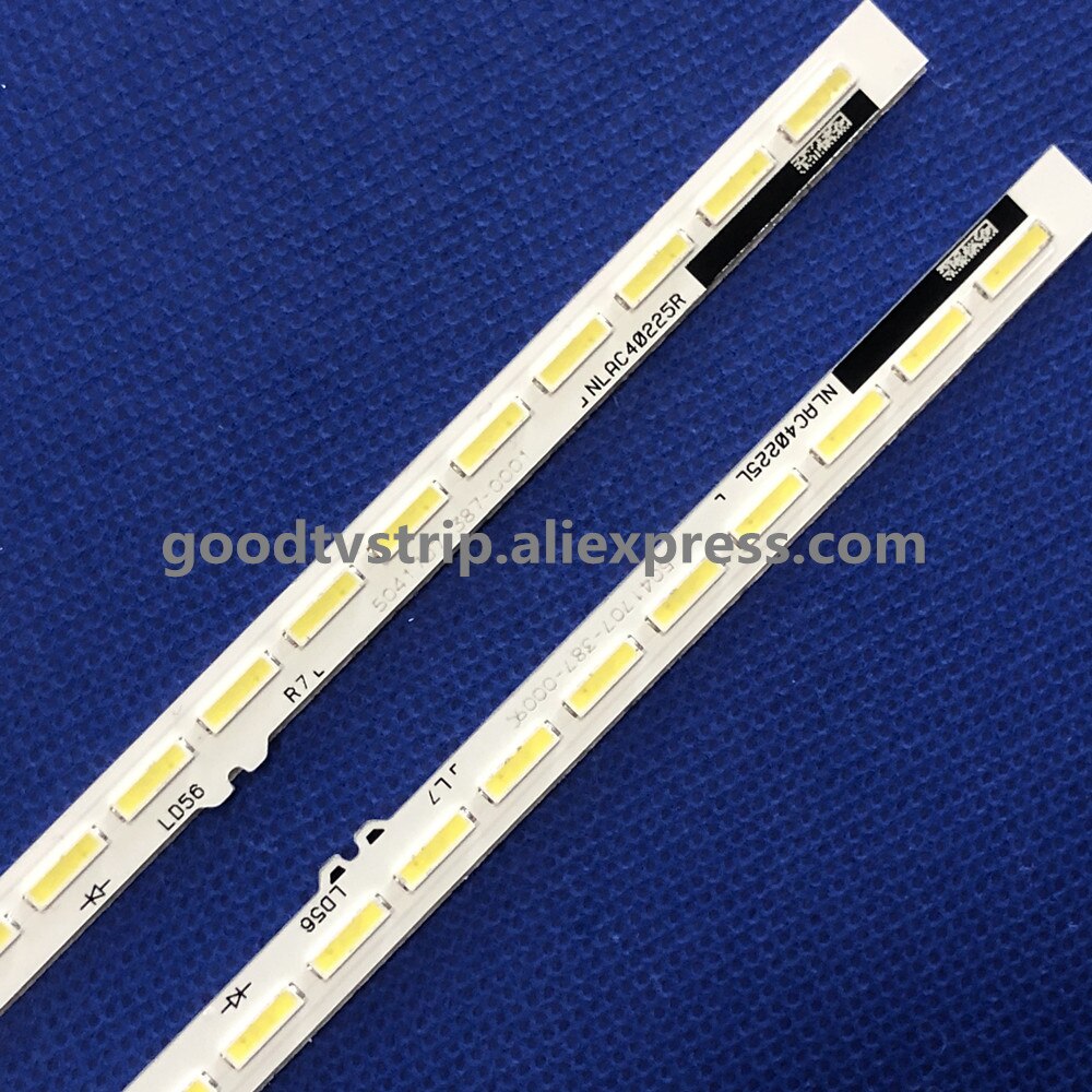 Tira de luces LED de retroiluminación, accesorio para televisor Sony de 55 &quot;, KDL-55W8100A 55W805 6922L-0066A NLAC40225L NLAC40225R LC550EUF FG F1 AV55V5, 64 lámparas