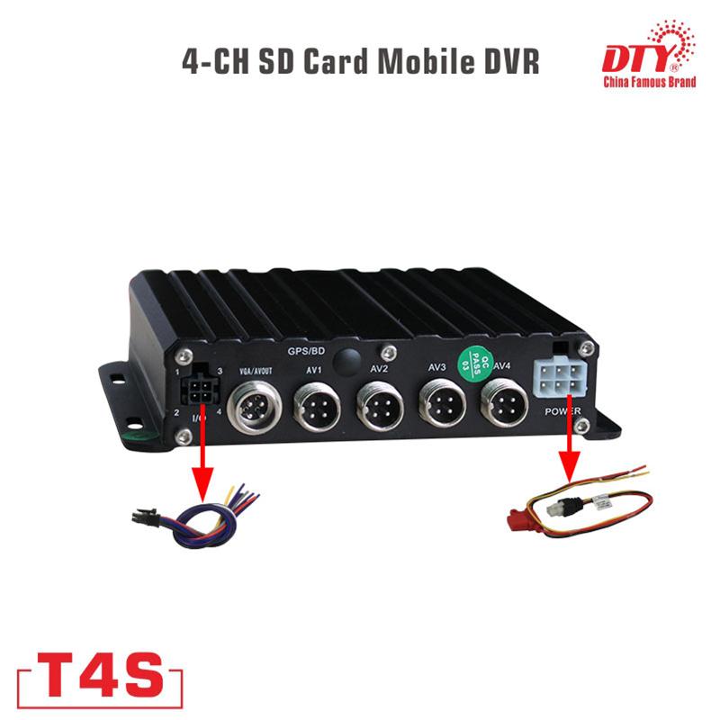Cheap security dvr , ahd 720p mobile dvr, T4S