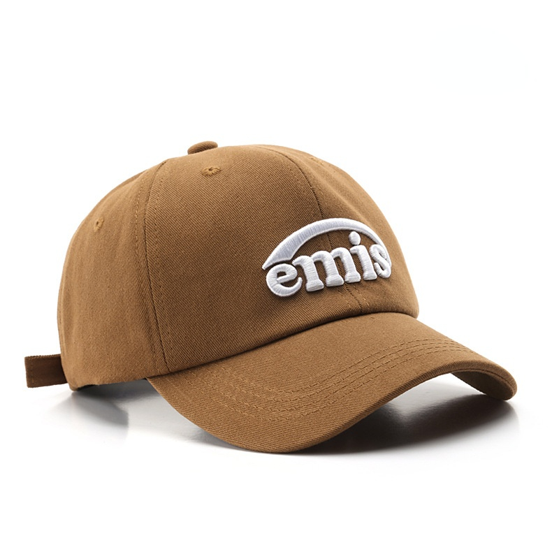 Cotton emis Hard Embroidery Baseball Caps for Men and Women Outdoor ...