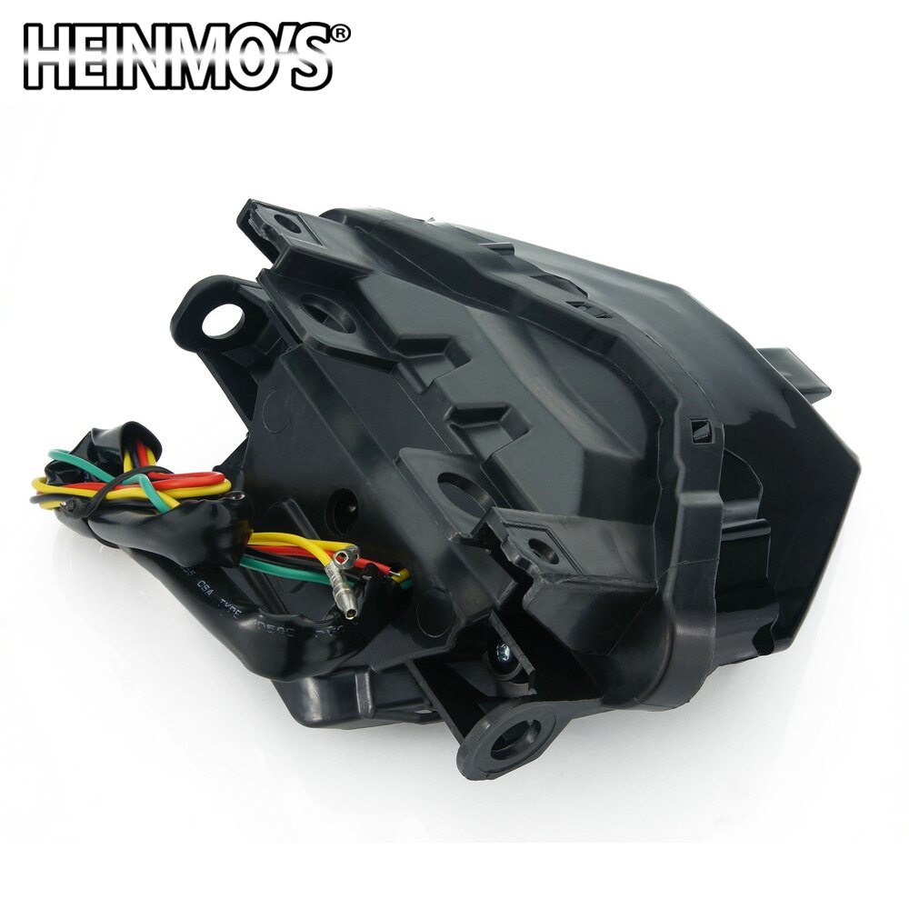 For yamaha  mt07 mt-07 fz07 mt 07 25 03 r3 r25 bak blinklys stopp brems blinklys blinklys motorsykkel led signal