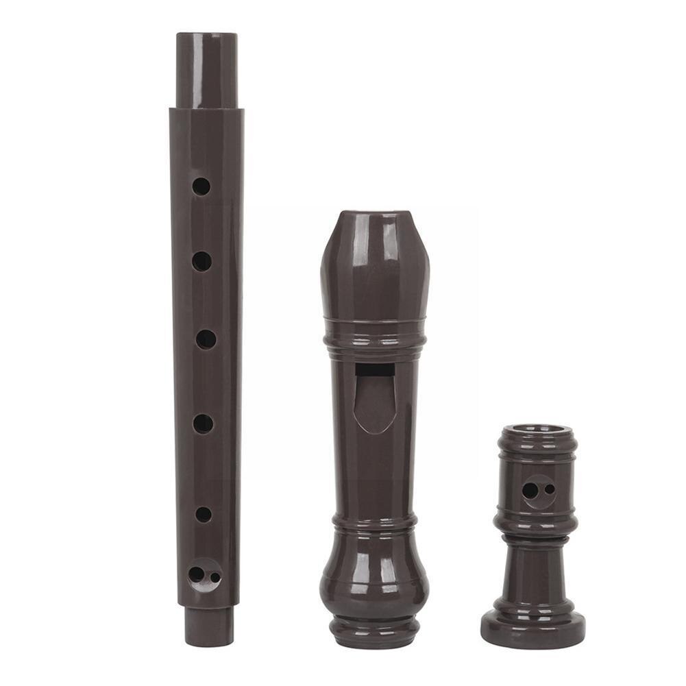 Flute Abs Resin Clarinet Soprano Recorder Woodwind Rod Cleaning Music Voice Accessories 8-holes G Instrument With Tone M9t7