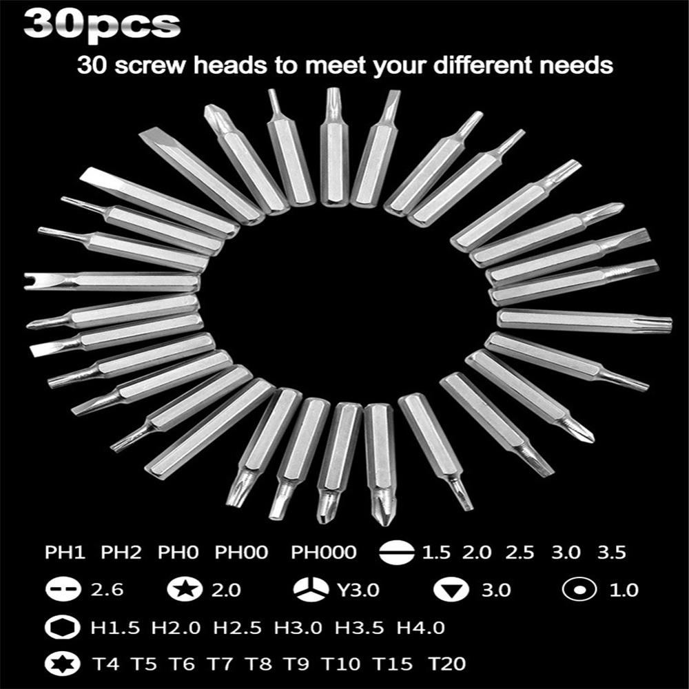 31 w 1 zestaw śrubokrętów magnetyczny zestaw narzędzi robić naprawy zestaw wkrętaków robić komputera telefon komórkowy w zegarku laptop naprawa narzędzie