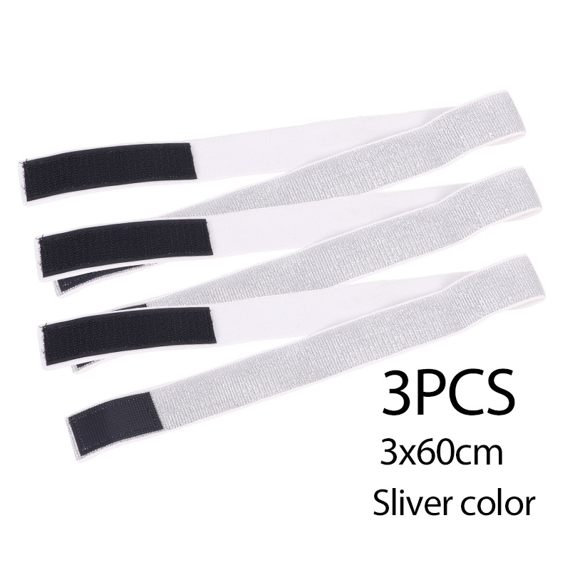Plussign bandas elásticas negras con gancho ajustable, accesorios para peluca, banda para el cabello para bordes, bordes elásticos, diadema para envolver el cabello para pelucas: Gris oscuro