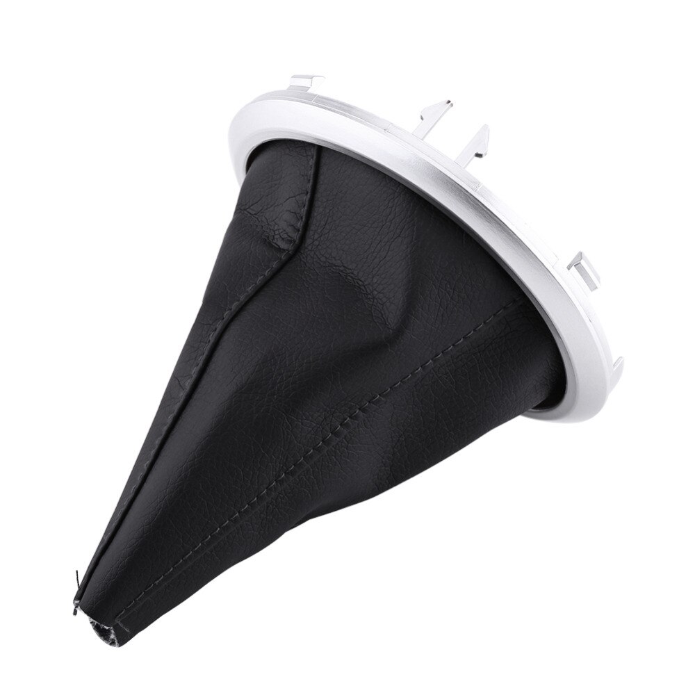Car Manual Transmission Shift Lever Frame Boot Cover Fit For Suzuki Swift SX4 2005 2006 2007 Black