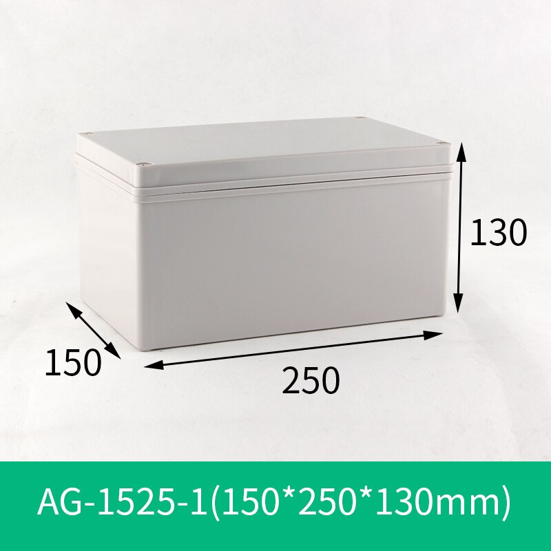 IP67 Plastic Project Box Behuizing Waterdicht Diy Aansluitkastje Abs Behuizing Case Verdeelkast: 250x150x130