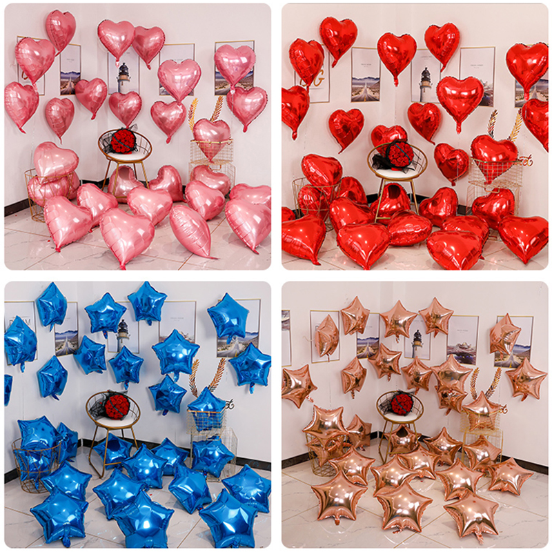 10/50/100 pçs diy decoração de festa de casamento balões de amor dia proposta romântica para casa feliz aniversário ornamento balões de férias