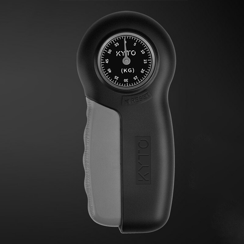Uclio KYTO-dinamómetro de agarre de mano, entrenador de fuerza, entrenamiento de fuerza de mano, gimnasio, gris