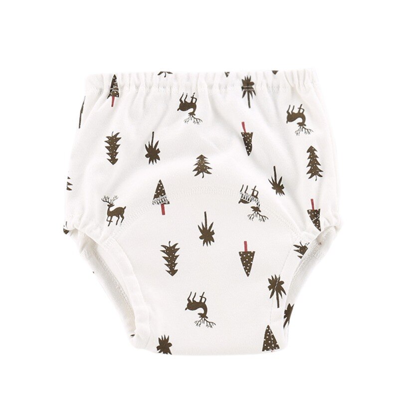 Cotton Reusable Baby Training Pants Infant Shorts Underwear Cloth Diaper Nappies Baby Waterproof Potty Training panties 6-16Y: B / S