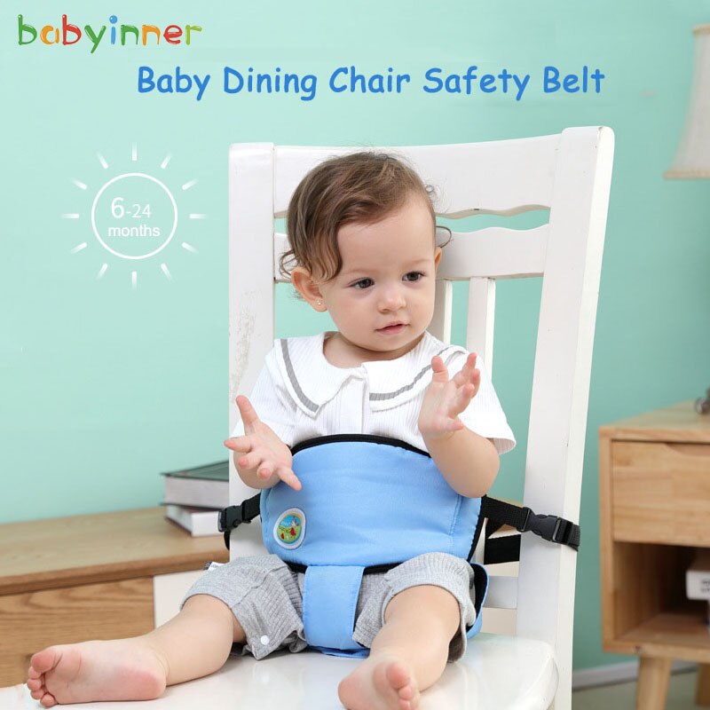 Babyinner baby spisestuestol sikkerhedssele anti-fald fast bælte spædbarn bærbart beskyttelsesudstyr baby selepude strækvikle