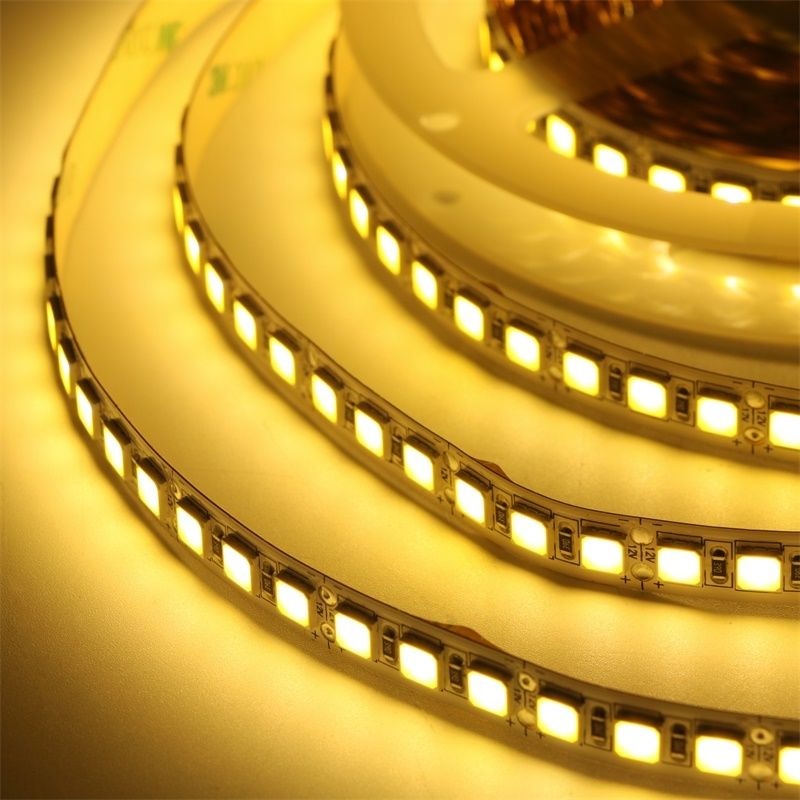 5054 120 leds/m DC 12V 12 24 V SMD LED Strip licht 5M Flexibele Tape ledstrip diode waterdichte helderder dan 5050 wit/Warm wit