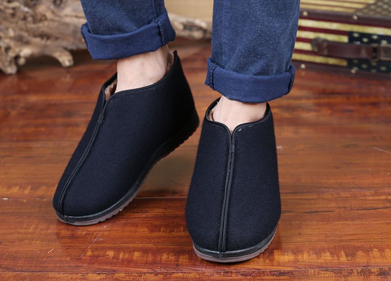 Winter warme shaolin mönch kung fu schuhe zen Verzögerung Meditation turnschuhe taoistischen kung fu taiji schuhe wushu kampfkunst schuhe