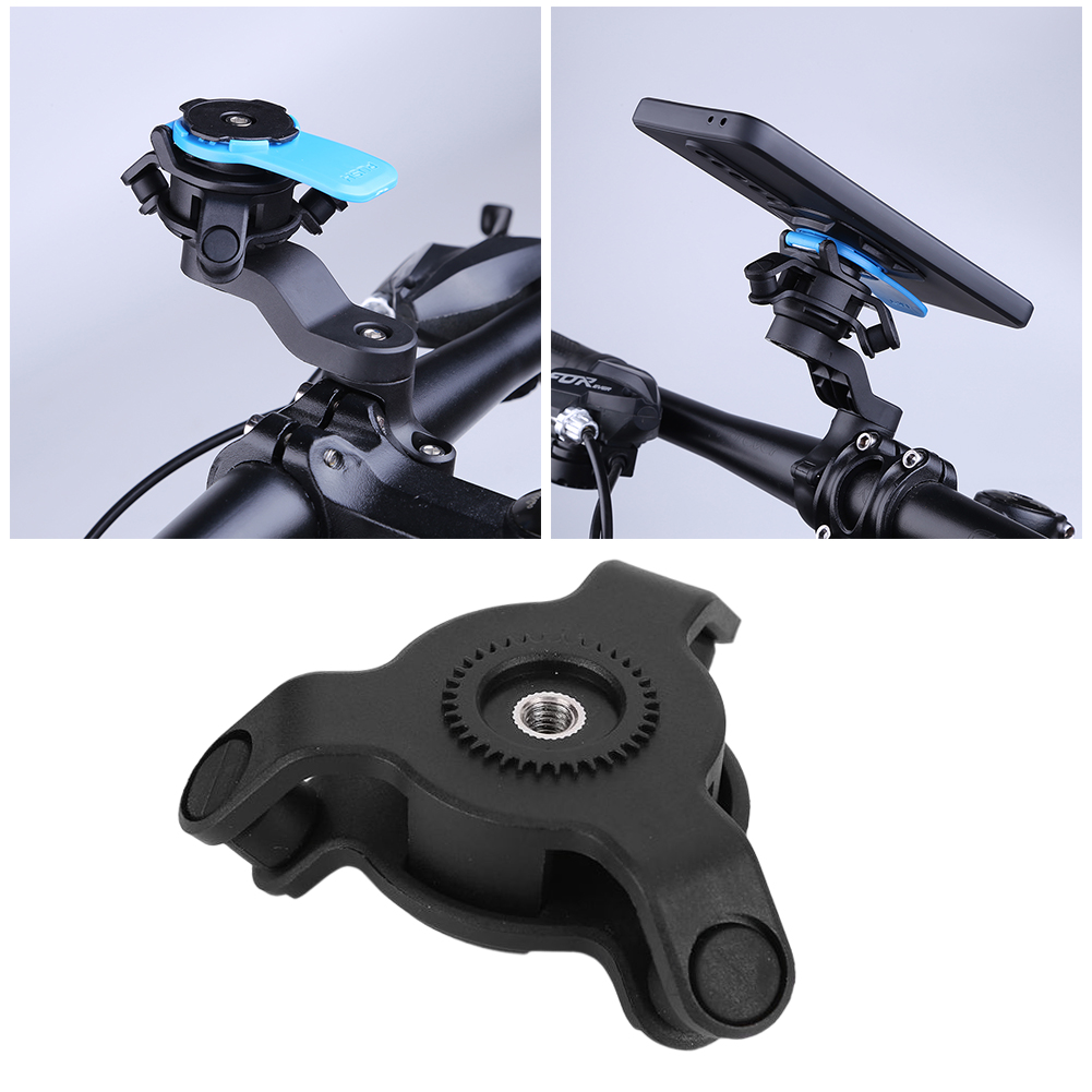 Motorrad Fahrrad Telefon Halter Quad Lock Stoßdämpfer Telefon Halterung Vibration Dämpfer Selbst Lock Anti-shake für 143A 146A 148A Bh