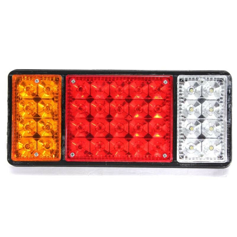 Rectangle Tail Light Removable For Caravan Trailer Waterproof Indicator