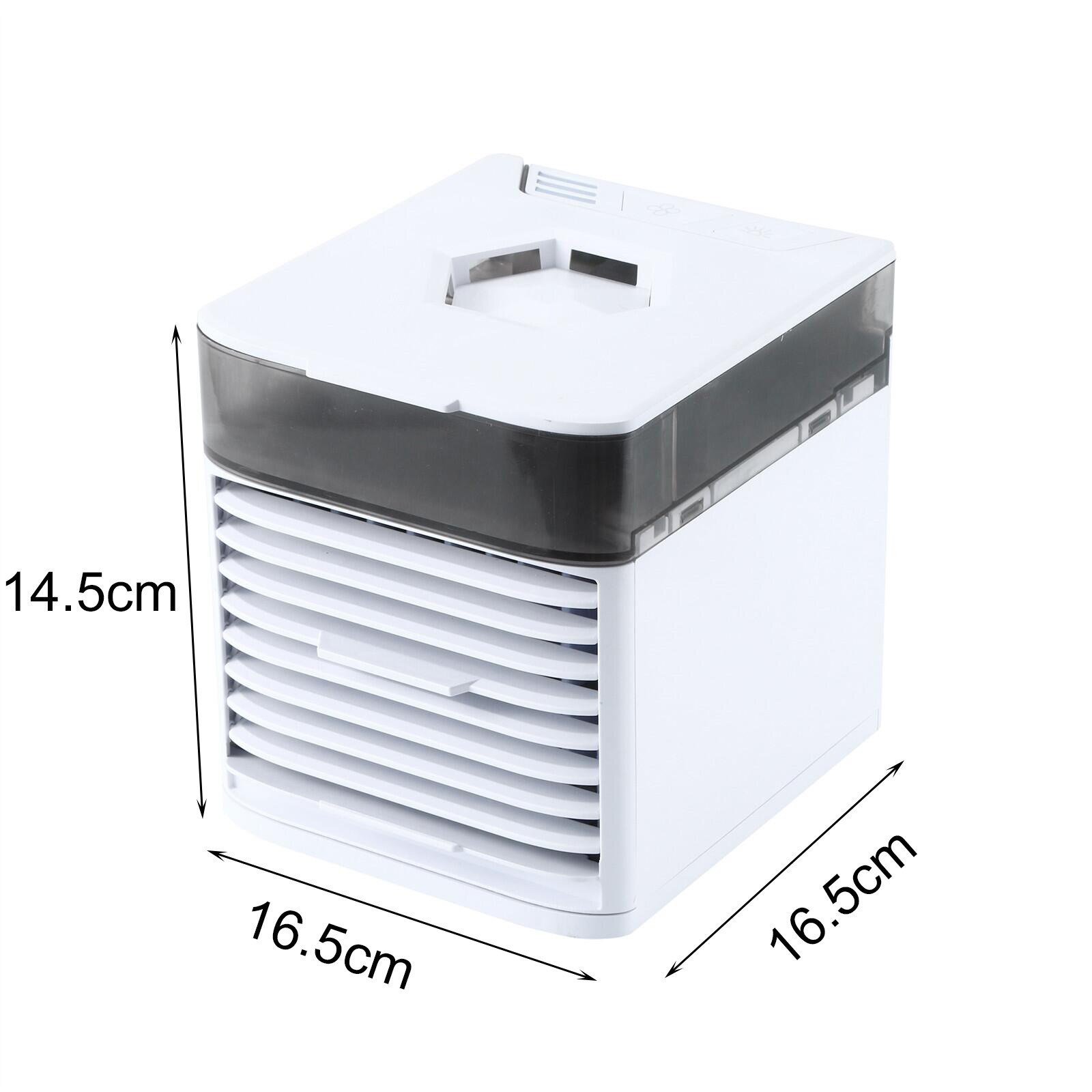 Portable Mini Air Cooler USB Small Air Cooler Ice Crystal Small Air Conditioner
