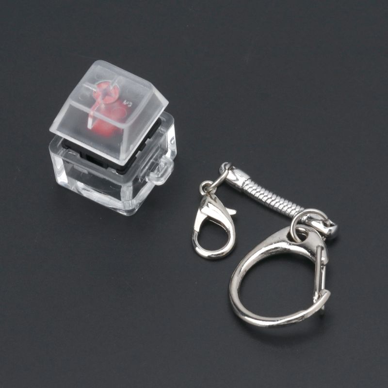 Portachiavi interruttore meccanico Cherry MX Switch per interruttori tastiera Kit Tester senza luce a LED giocattoli regali antistress