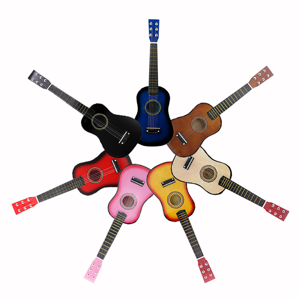 IRIN 21/23Inch Mini Gitaar Massief Houten Body Met Gitaar Snaren PIckup Voor Kinderen Voor Beginner Kleine Akoestische gitaar