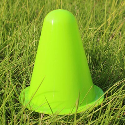 5 stk/parti sport fotball fotball rugby liten treningskjegle sylinder utendørs sport mini hindringer: Grønn mini størrelse