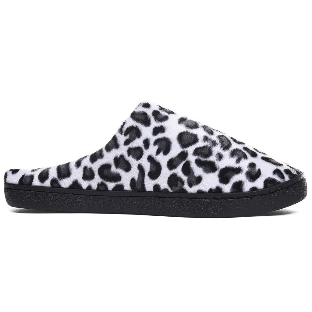 Mäns tofflor par vinter inomhus hem leopard tofflor halkfria varma fritidshotell tofflor zapatillas casa hombre  a50